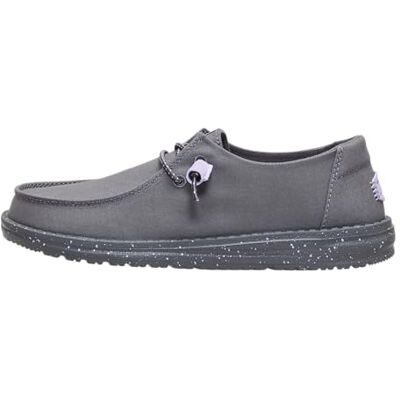 40386-029 HEYDUDE damskie Wendy Chambray Casualowe płaskie buty wsuwane styl mokasyna Ciemnoszary W36 40386-029 HEYDUDE damskie Wendy Chambray Casualowe płaskie buty wsuwane styl mokasyna Ciemnoszary W36