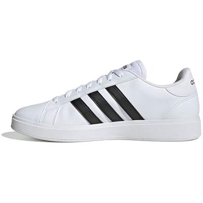 GW9250 adidas Mężczyźni Grand Court Base 2.0 Shoes, Cloud White / Core Black / Cloud White, 39 1/3 EU GW9250 adidas Mężczyźni Grand Court Base 2.0 Shoes, Cloud White / Core Black / Cloud White, 39 1/3 EU