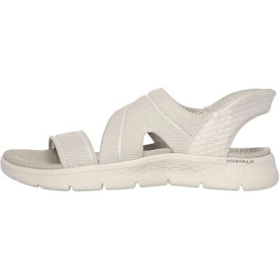 141482 NAT Skechers Go Walk Flex Sandal Enticing damskie, Naturalny, 42 EU 141482 NAT Skechers Go Walk Flex Sandal Enticing damskie, Naturalny, 42 EU