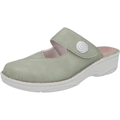 03457-804 Berkemann Damskie kapcie Heliane, Pastelowy zielony, 37.5 EU 03457-804 Berkemann Damskie kapcie Heliane, Pastelowy zielony, 37.5 EU