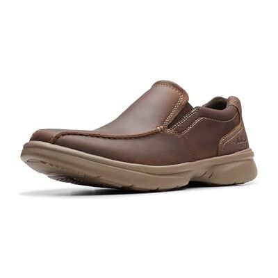 261769188070 Clarks Męski Bradley Step, Skóra z wosku pszczelego, 7.5 UK Wide 261769188070 Clarks Męski Bradley Step, Skóra z wosku pszczelego, 7.5 UK Wide
