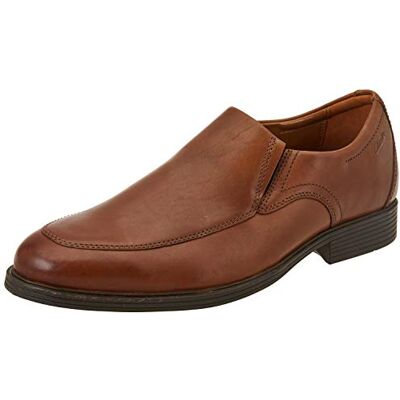 261529178 Clarks Whiddon Step Mokasyny męskie, Ciemnobrązowa Lea, 9.5 Wide 261529178 Clarks Whiddon Step Mokasyny męskie, Ciemnobrązowa Lea, 9.5 Wide