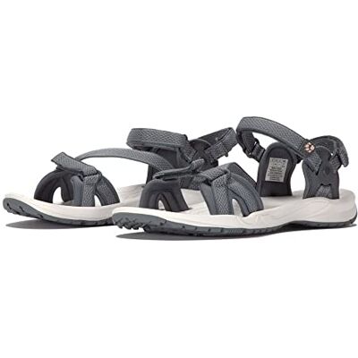 4019041_1597_ Jack Wolfskin Kobiety LAKEWOOD RIDE SANDAL W sandały, bluish Szary/Różowy, 35.5 EU 4019041_1597_ Jack Wolfskin Kobiety LAKEWOOD RIDE SANDAL W sandały, bluish Szary/Różowy, 35.5 EU