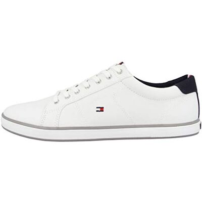 FM0FM00596 Tommy Hilfiger Mężczyźni H2285Arlow 1D Sneakersy, Biały, 47 EU FM0FM00596 Tommy Hilfiger Mężczyźni H2285Arlow 1D Sneakersy, Biały, 47 EU