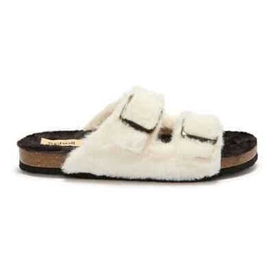 F012241089350 Scholl Jackie 2 x Straps, kapcie damskie, 35 EU, Kolor biały, 35 EU F012241089350 Scholl Jackie 2 x Straps, kapcie damskie, 35 EU, Kolor biały, 35 EU