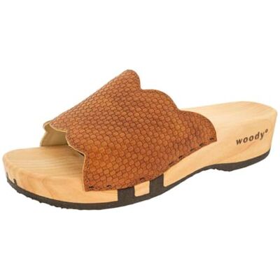 305 Woody Damskie buty drewniane Annabell, brązowy szafirowy, 37 EU, Saforbraun, 37 eu 305 Woody Damskie buty drewniane Annabell, brązowy szafirowy, 37 EU, Saforbraun, 37 eu