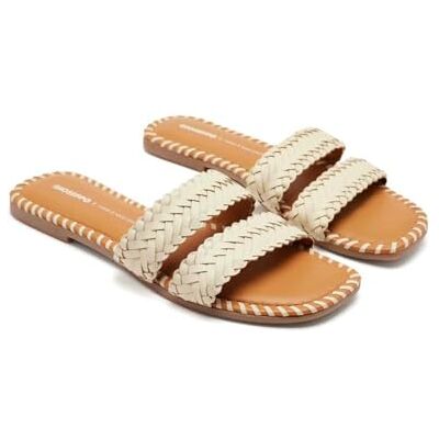 75086-P GIOSEPPO PERHAM, płaskie sandały damskie, Off-White, 35 EU, kość słoniowa, 35 EU 75086-P GIOSEPPO PERHAM, płaskie sandały damskie, Off-White, 35 EU, kość słoniowa, 35 EU
