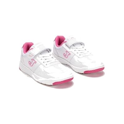 WHARW2513V Joma Unisex Dziecięce W.Harvard Jr 2513 Blanco Rosa Sneaker, Białe/Różowe, 37 EU, biały, różowy, 37 EU WHARW2513V Joma Unisex Dziecięce W.Harvard Jr 2513 Blanco Rosa Sneaker, Białe/Różowe, 37 EU, biały, różowy, 37 EU