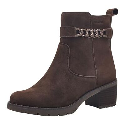 8-86416-43 Tamaris Comfort damskie eleganckie botki EasyStretch i Duo-Tex, Mocca Suede, 38 EU, Mocca Suede, 38 EU 8-86416-43 Tamaris Comfort damskie eleganckie botki EasyStretch i Duo-Tex, Mocca Suede, 38 EU, Mocca Suede, 38 EU