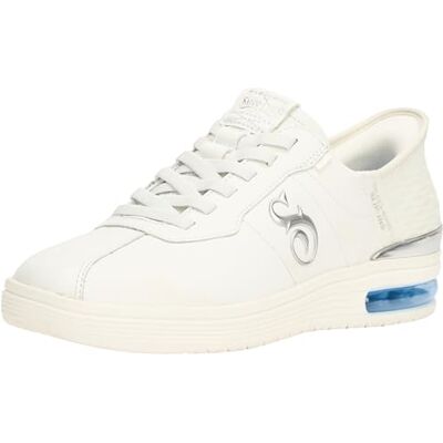 251027 WHT Skechers Męskie wsuwane buty bez użycia rąk X Snoop Dogg Doggy AirSneaker, Biała skóra, 39.5 EU 251027 WHT Skechers Męskie wsuwane buty bez użycia rąk X Snoop Dogg Doggy AirSneaker, Biała skóra, 39.5 EU