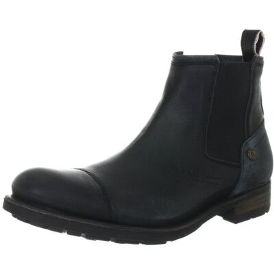 EM56814616 Hilfiger Denim Męskie buty DARRYL 3B Chelsea Boots, czarny Czarny Washed Black 007-44 EU EM56814616 Hilfiger Denim Męskie buty DARRYL 3B Chelsea Boots, czarny Czarny Washed Black 007-44 EU