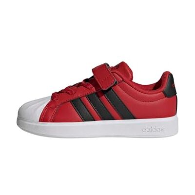 OPK37 adidas Uniseks dzieci STREETTALK SHOES CHILDREN, better scarlet/core black/ftwr white, 34 EU OPK37 adidas Uniseks dzieci STREETTALK SHOES CHILDREN, better scarlet/core black/ftwr white, 34 EU