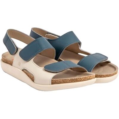 1388 ART Biarritz, Sandały Unisex Dorosły, Nappa Kowboj Krem, 44 EU 1388 ART Biarritz, Sandały Unisex Dorosły, Nappa Kowboj Krem, 44 EU