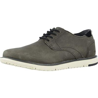 10017644 TOMS NAVI OXFORD Buty żeglarskie Mężczyźni, Gładka skóra czarna, 40.5 EU 10017644 TOMS NAVI OXFORD Buty żeglarskie Mężczyźni, Gładka skóra czarna, 40.5 EU