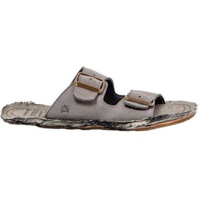 N598 El Naturalista RECYCLUS Unisex, płaskie sandały dla dorosłych, denim, 45 EU szerokość, niebieski/szary, 45 EU Ancho N598 El Naturalista RECYCLUS Unisex, płaskie sandały dla dorosłych, denim, 45 EU szerokość, niebieski/szary, 45 EU Ancho