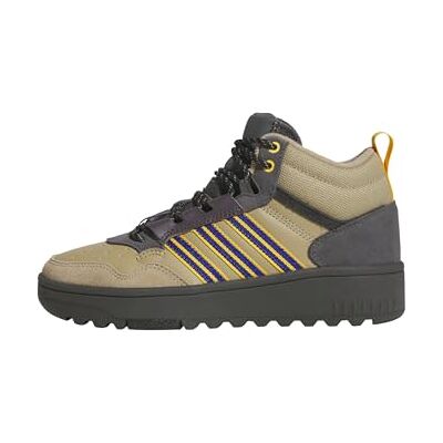 JS2033 adidas Uniseks dzieci HOOPS 4.0 MID J SHOES, SUPPLIER COLOUR/ch solid grey/grey strata, 35 1/2 EU JS2033 adidas Uniseks dzieci HOOPS 4.0 MID J SHOES, SUPPLIER COLOUR/ch solid grey/grey strata, 35 1/2 EU