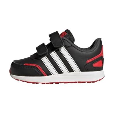 GW6607 adidas Uniseks niemowlęta VS Switch 3 Lifestyle Running Hook and Loop Strap Shoes, Core Black/Cloud White/Vivid Red, 19 EU GW6607 adidas Uniseks niemowlęta VS Switch 3 Lifestyle Running Hook and Loop Strap Shoes, Core Black/Cloud White/Vivid Red, 19 EU