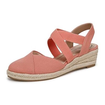 J3828F1800 LifeStride Damskie sandały Kimball Espadryle Wedge, Koralowy róż, 39.5 EU J3828F1800 LifeStride Damskie sandały Kimball Espadryle Wedge, Koralowy róż, 39.5 EU