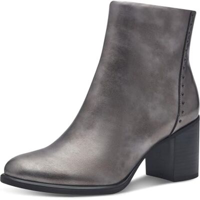 2-25391-43 Marco Tozzi Damskie botki Zip+Slip modne kozaki, Pewter, 40 EU, Pewter, 40 EU 2-25391-43 Marco Tozzi Damskie botki Zip+Slip modne kozaki, Pewter, 40 EU, Pewter, 40 EU