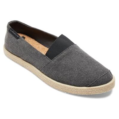 AQYS700053_SBKM Quiksilver Espadryle męskie sneakersy, czarny (Solid Black), 38 EU AQYS700053_SBKM Quiksilver Espadryle męskie sneakersy, czarny (Solid Black), 38 EU