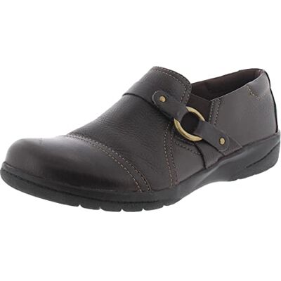 26156819-988 Clarks Damskie mokasyny Cora Poppy Loafer, 39,5 EU, Ciemnobrązowy upadek, 7 UK Wide 26156819-988 Clarks Damskie mokasyny Cora Poppy Loafer, 39,5 EU, Ciemnobrązowy upadek, 7 UK Wide
