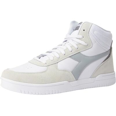 101.178324 Diadora Raptor SL, Trampki Męskie, White/High Rise, 45 EU, White High Rise, 45 EU 101.178324 Diadora Raptor SL, Trampki Męskie, White/High Rise, 45 EU, White High Rise, 45 EU