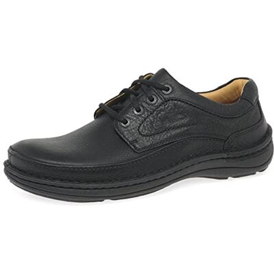 20339005 Clarks Damskie natura trzy derby, czarna skóra czarna, 40 EU 20339005 Clarks Damskie natura trzy derby, czarna skóra czarna, 40 EU