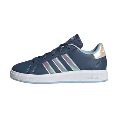 LRF30 adidas Uniseks dzieci Grand Court Lifestyle Lace Tennis Shoes, Preloved Ink/Cloud White/Clear Sky, 28 1/2 EU LRF30 adidas Uniseks dzieci Grand Court Lifestyle Lace Tennis Shoes, Preloved Ink/Cloud White/Clear Sky, 28 1/2 EU