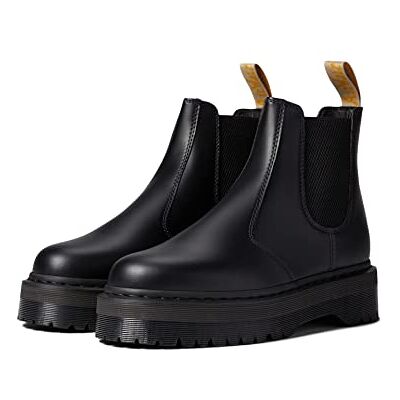 27560001 Dr. Martens Women's Vegan 2976 Quad Chelsea Boots, Black, 9 Medium US 27560001 Dr. Martens Women's Vegan 2976 Quad Chelsea Boots, Black, 9 Medium US