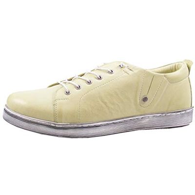 0347891 Andrea Conti damskie pó³buty sznurowane skórzane, rozmiar:42 EU, kolor:Zielony 0347891 Andrea Conti damskie pó³buty sznurowane skórzane, rozmiar:42 EU, kolor:Zielony