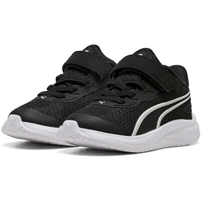 31241501 PUMA Unisex Baby Skyrocket 2 AC+ INF trampki, czarno-białe, srebrne, 38 EU, Puma Czarny PUMA Biały PUMA Srebrny, 22 EU 31241501 PUMA Unisex Baby Skyrocket 2 AC+ INF trampki, czarno-białe, srebrne, 38 EU, Puma Czarny PUMA Biały PUMA Srebrny, 22 EU