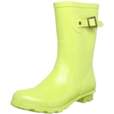 Abbie Short Rubberboot PIECES Damskie kalosze BRIGHT YELLOW, żółty Żółty neonowy Yellow 36 EU Abbie Short Rubberboot PIECES Damskie kalosze BRIGHT YELLOW, żółty Żółty neonowy Yellow 36 EU