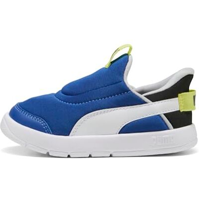 399735 PUMA Unisex Baby COURTFLEX V3 SLIPTECH INF trampki, żywy niebieski biały czarny, 4,5 UK dziecko, Żywy niebieski PUMA biały PUMA czarny, 21 EU 399735 PUMA Unisex Baby COURTFLEX V3 SLIPTECH INF trampki, żywy niebieski biały czarny, 4,5 UK dziecko, Żywy niebieski PUMA biały PUMA czarny, 21 EU