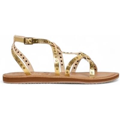 PLS70001709940 Pepe Jeans Damskie buty Rio Studs W, Żółte Złoto, 7 UK PLS70001709940 Pepe Jeans Damskie buty Rio Studs W, Żółte Złoto, 7 UK
