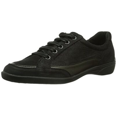 950490 Comfortabel Derby półbuty sznurowane damskie, czarny czarny 36 EU Weit 950490 Comfortabel Derby półbuty sznurowane damskie, czarny czarny 36 EU Weit