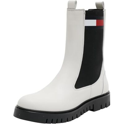 EN0EN02625 Tommy Jeans Damskie buty TJW Long Chelsea () średnie, białe (Ecru), 36 EU, Biały Ecru, 36 EU EN0EN02625 Tommy Jeans Damskie buty TJW Long Chelsea () średnie, białe (Ecru), 36 EU, Biały Ecru, 36 EU
