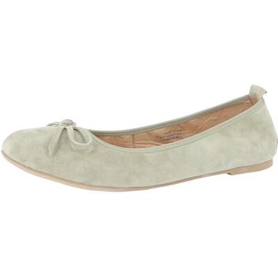0073609 Andrea Conti Baleriny damskie, khaki, 35 EU 0073609 Andrea Conti Baleriny damskie, khaki, 35 EU