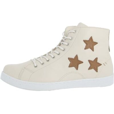 0343679 Andrea Conti Damskie sneakersy High Top, kremowe/Peanut, rozmiar 39 EU, krem peanut, 39 eu 0343679 Andrea Conti Damskie sneakersy High Top, kremowe/Peanut, rozmiar 39 EU, krem peanut, 39 eu