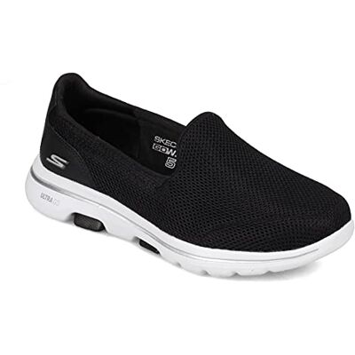 Damskie sneakers Skechers - Czarny/Różowy neon - 8,5 - Sneakers Damskie sneakers Skechers - Czarny/Różowy neon - 8,5 - Sneakers