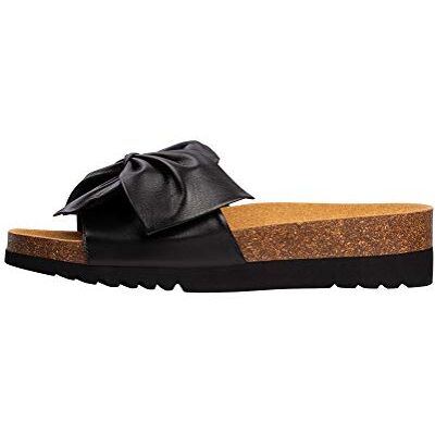 8004373045516 Scholl Kobiety Bowy Klapki, Czarny, 39 EU 8004373045516 Scholl Kobiety Bowy Klapki, Czarny, 39 EU