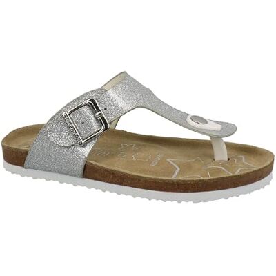 3272208 TOM TAILOR Sandały dziewczęce , srebrny Silver 25 EU 3272208 TOM TAILOR Sandały dziewczęce , srebrny Silver 25 EU