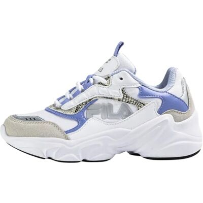 FFK0248 FILA COLLENE Logo Kids Sneaker, White-Pale Iris, 35 EU, White Pale Iris, 35 EU FFK0248 FILA COLLENE Logo Kids Sneaker, White-Pale Iris, 35 EU, White Pale Iris, 35 EU