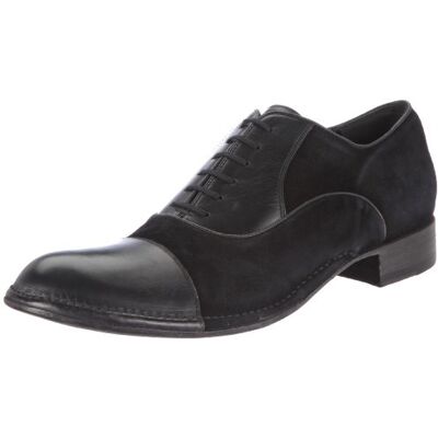 9892MMHH/07 Rocco P. Derby Uomo Punta półbuty męskie, czarny Czarny Vicious Nero 43.5 EU 9892MMHH/07 Rocco P. Derby Uomo Punta półbuty męskie, czarny Czarny Vicious Nero 43.5 EU