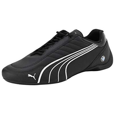 Puma BMW MMS Future Kart CAT Sneaker uniseks, Czarny Biały, 44.5 EU Puma BMW MMS Future Kart CAT Sneaker uniseks, Czarny Biały, 44.5 EU