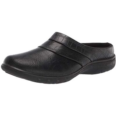 31-3692 Easy Street Mule damskie, Czarny Croco, 6.5 UK Wide 31-3692 Easy Street Mule damskie, Czarny Croco, 6.5 UK Wide