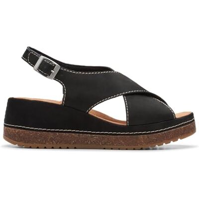 261772994 Clarks Kassanda Step Womens Black Nubuck, 7 261772994 Clarks Kassanda Step Womens Black Nubuck, 7