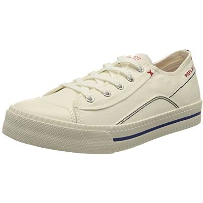 GBV25 .000.C0003T Replay Chłopięce tenisówki Snap Jr Low, 041 Off White, 36.5 EU GBV25 .000.C0003T Replay Chłopięce tenisówki Snap Jr Low, 041 Off White, 36.5 EU