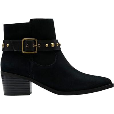 261828854 Clarks Premium Damskie buty Morzine Buckle Fashion Boot, czarne SDE, 4,5 UK, Czarny Sde, 37.5 EU 261828854 Clarks Premium Damskie buty Morzine Buckle Fashion Boot, czarne SDE, 4,5 UK, Czarny Sde, 37.5 EU