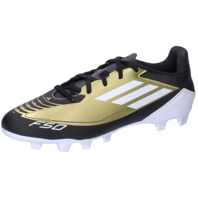 IG9331 adidas Uniseks F50 CLUB MESSI Football boots Flexible Ground, GOLD/FOOTWEAR WHITE/CARBON BLACK, 46 EU IG9331 adidas Uniseks F50 CLUB MESSI Football boots Flexible Ground, GOLD/FOOTWEAR WHITE/CARBON BLACK, 46 EU