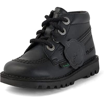 116742 Kickers Uniseks niemowlęta Kick Hi Vegan SyntheticButy za kostkę 116742 Kickers Uniseks niemowlęta Kick Hi Vegan SyntheticButy za kostkę